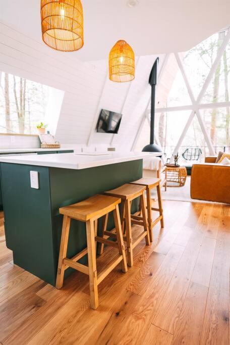 Dunlap Hollow A-Frame Rockbridge Zewnętrze zdjęcie