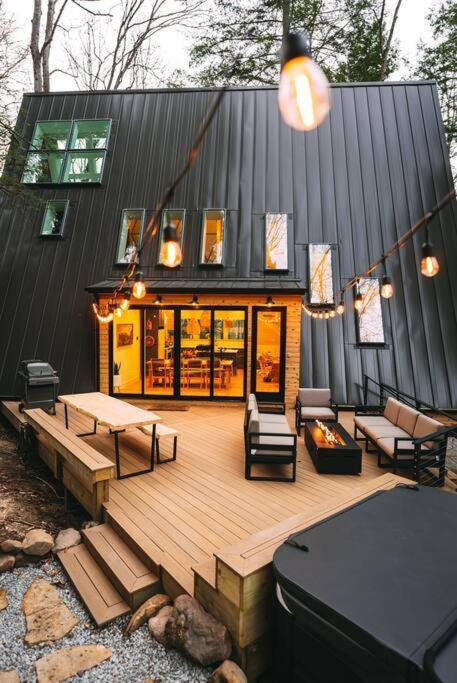 Dunlap Hollow A-Frame Rockbridge Zewnętrze zdjęcie