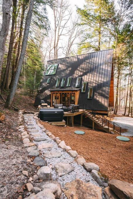Dunlap Hollow A-Frame Rockbridge Zewnętrze zdjęcie