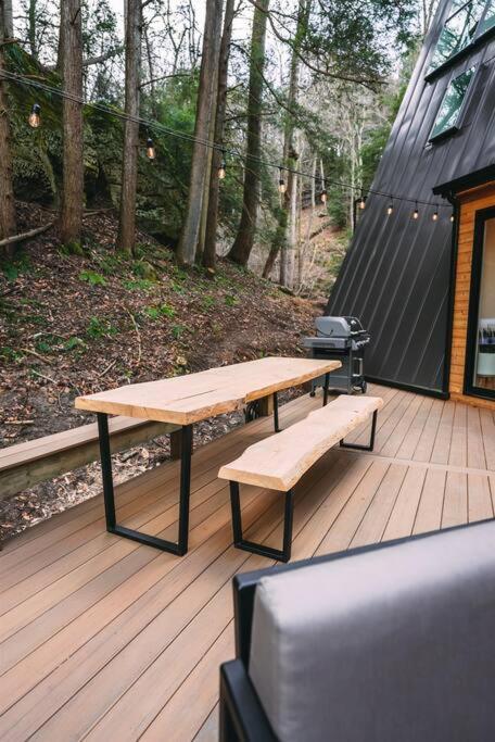 Dunlap Hollow A-Frame Rockbridge Zewnętrze zdjęcie